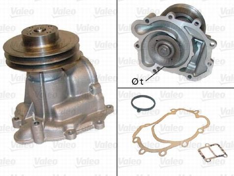 Vattenpump PA 148 Mercedes 1980/91 M116, M117