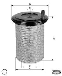 Luftfilter C 30880/2 Motorer DS8, DS11, DS14