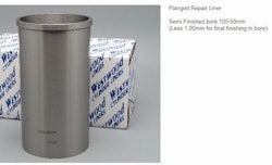 Cylinderfoder med fläns WCL-39CFL 105,5 x 109,95 x 206 mm