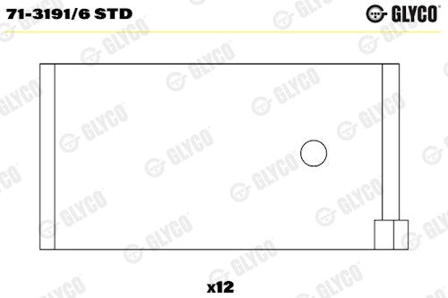 Vevlagersats VP-91606 STD 1968-88 D8, DS8, DN 8