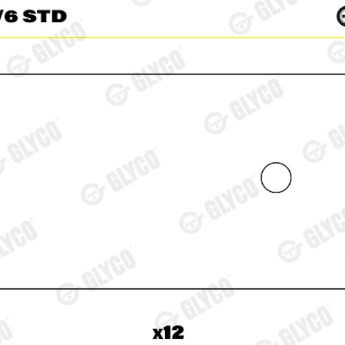 Vevlagersats VP-91606 STD 1968-88 D8, DS8, DN 8