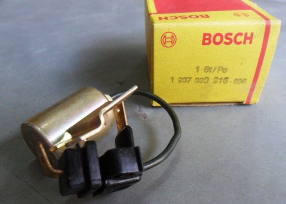 Kondensator Bosch 1 237 330 316 1974-80 Audi 50, 80 1,1, 1,3 lit.