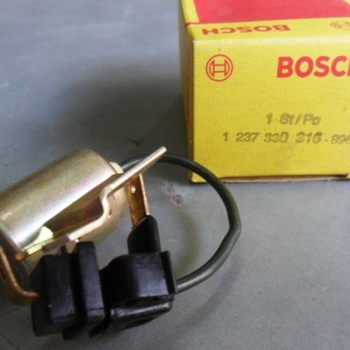 Kondensator Bosch 1 237 330 316 1974-80 Audi 50, 80 1,1, 1,3 lit.