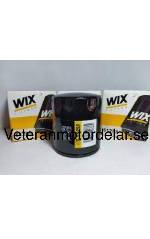 Oljefilter WIX 51258  (Mahle OC-118), Längd 110 mm.