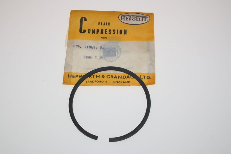 Kolvring 82,00 x 2,00 mm Rak