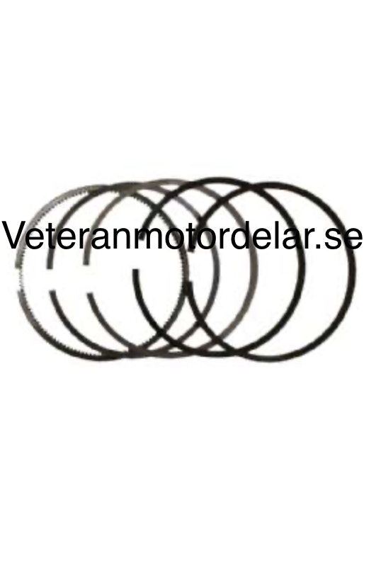 Kolvringssats per kolv 27811 STD 1965-75 D70, TD70A, B, C