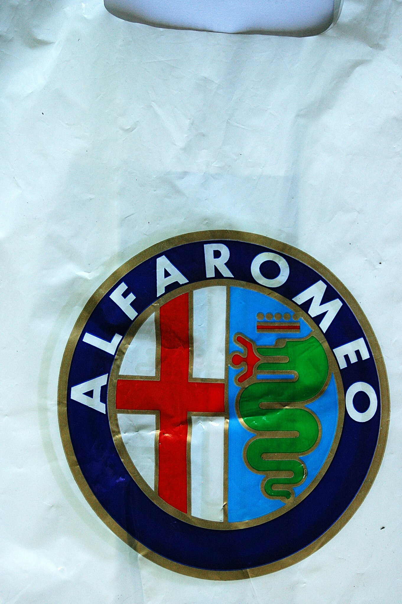 Alfa-Romeo Plastpåse 1990-tal