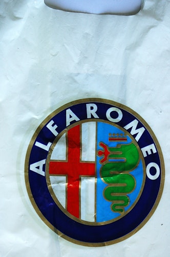 Alfa-Romeo Plastpåse 1990-tal