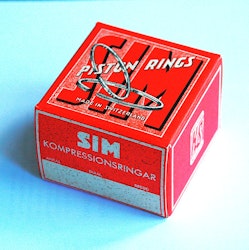 Kolvringar SIM Förpackning 1950-tal