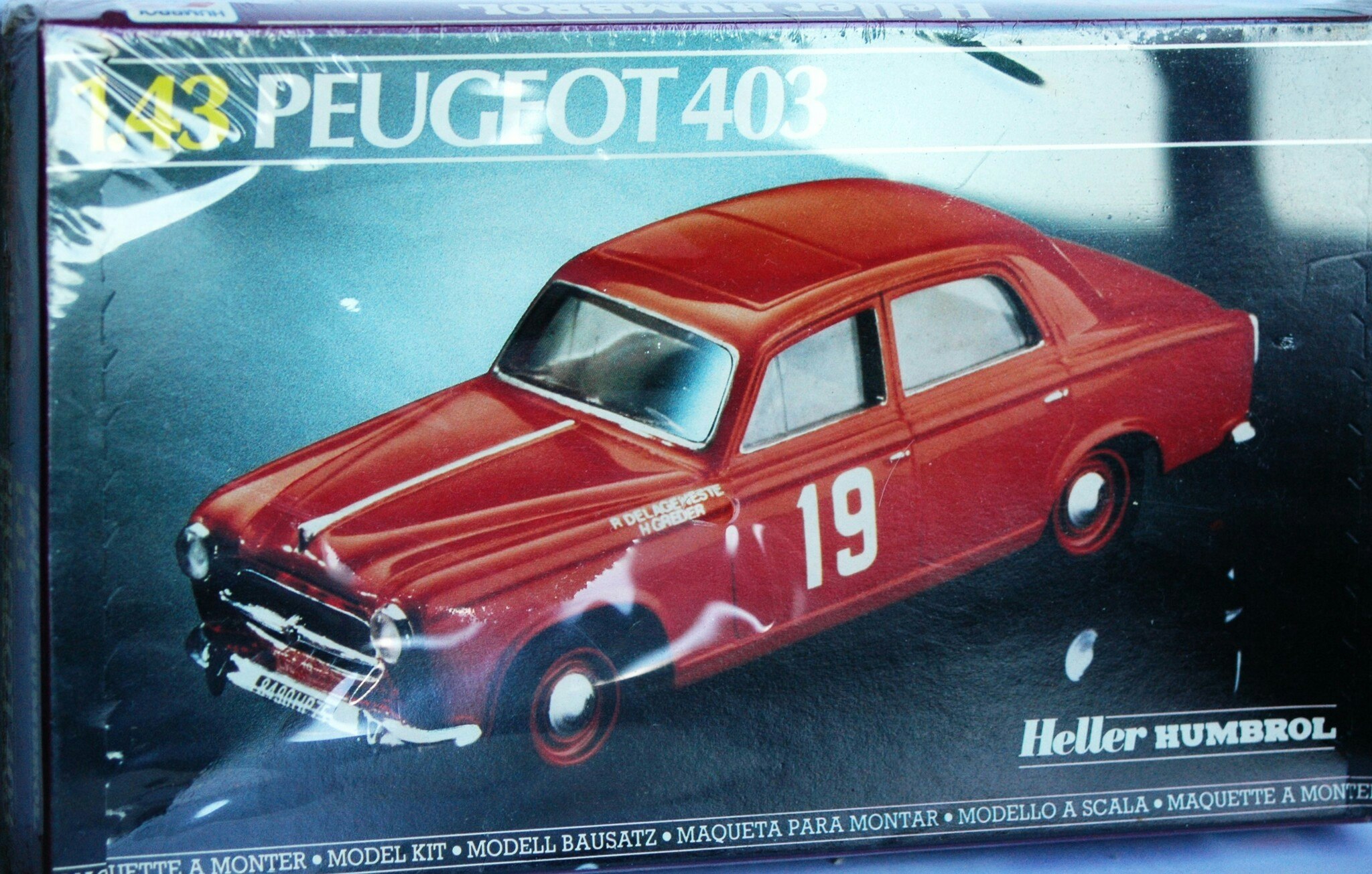 Peugeot 403 Byggsats Heller Humbrol 1-43