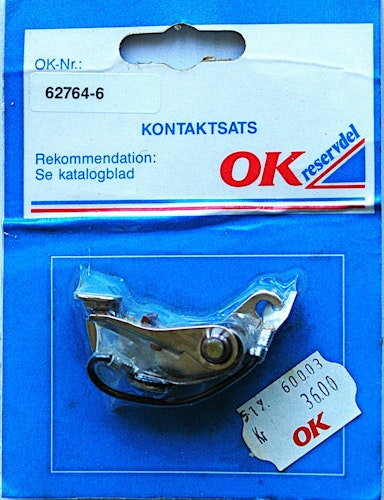 OK Reservdel Brytarspetsar 62764-6 1980-tal