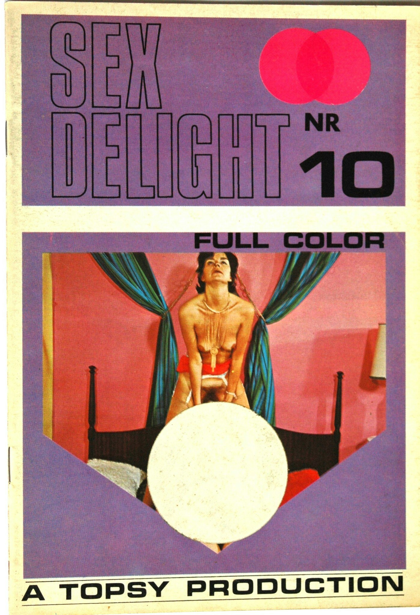 SEX DELIGHT NR 10 Topsy Production 1970-tal.
