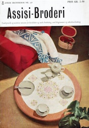 Assisbroderi Ankar Handarbetsbok nr 518, 1950-tal.