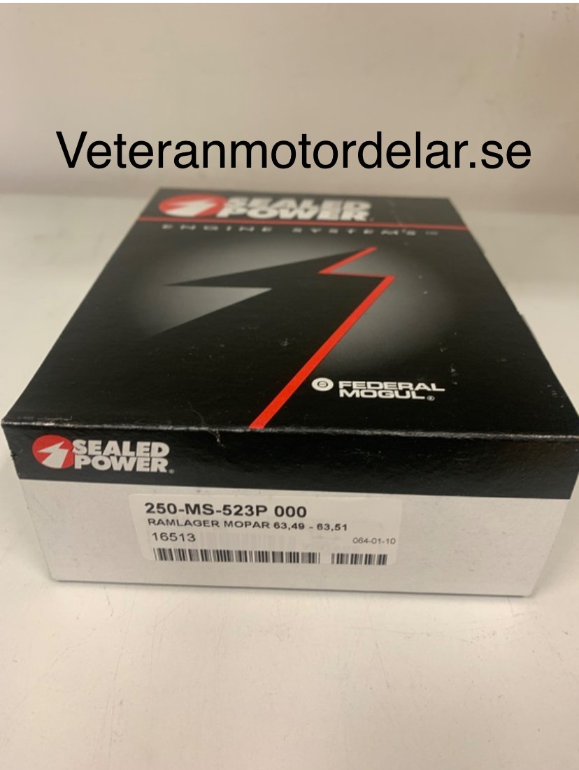 Ramlagersats MS 523P 010 1934/59 218, 230 Motor 3 1/4 (415M)