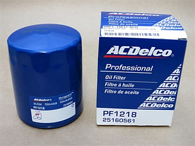 Oljefilter AC-Delco PF-1218 1964-97 GM-Bilar (13/16-16 Längd 117mm)