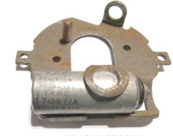Kondensator LU-3556 Lucas 1948-52 Minor