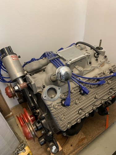 Ford motor 8BA Flathead V8 1949-53, nyrenoverad, komplett