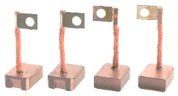 Startmotorkol sats BSX-52 Bosch 1962-68 95, 96 2-takt
