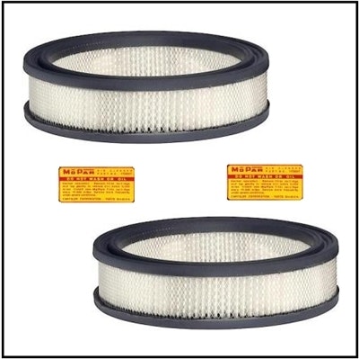 Luftfilter WIX 42021 1960-64 Mopar 2-4 port förg. V8 (CA-165PL)