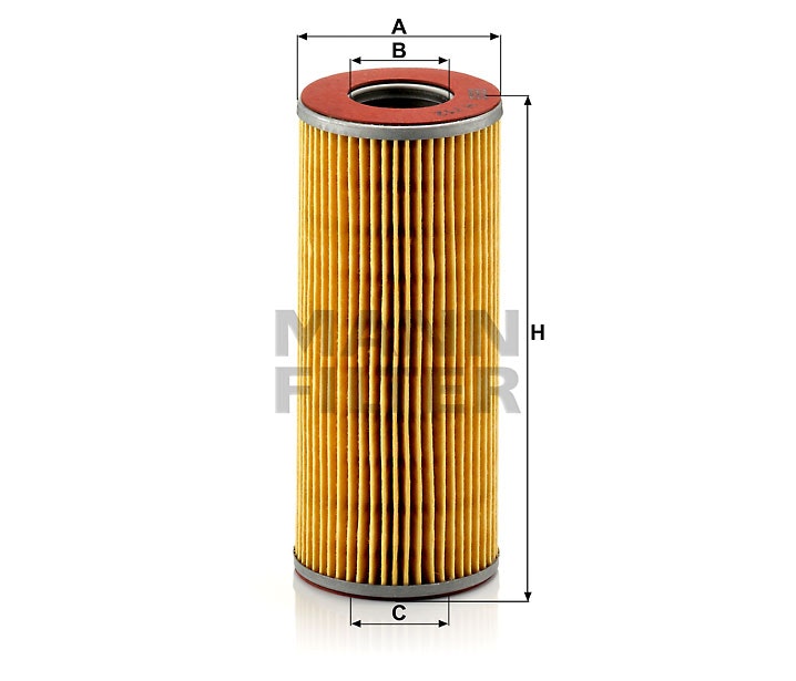 Oljefilter Mann H-712K 1950-70 Aurelia, Flamina, Flavia, Fulvia
