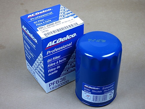 Oljefilter AC-Delco PF-63E 2011-23 227 V6, 302 V8 (57502)