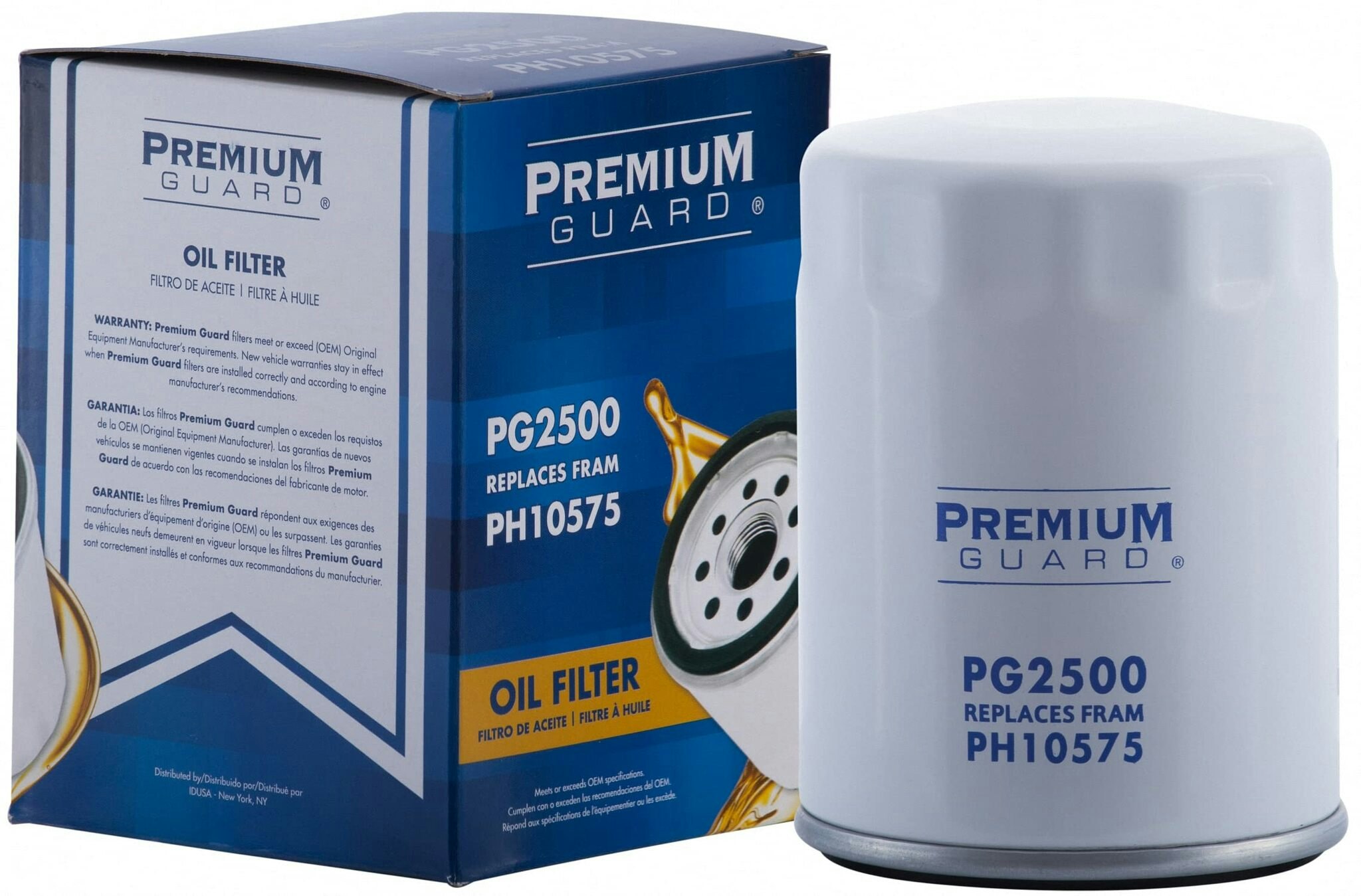 Oljefilter Premium PG-2500 2011-24 227 V6, 302 V8 (57502)