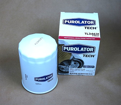 Oljefilter Purolator L 34631 1963-00 Chevrolet V8 (132mm)