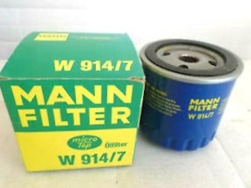 Oljefilter Mann W 914/7 1968-83 204, 304, 404, 504, 505