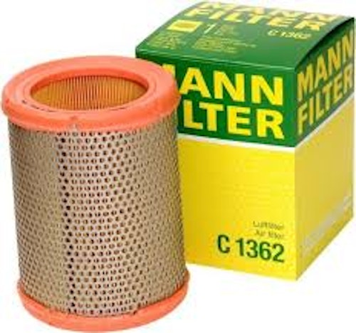 Luftfilter Mann C-1362 1969-96 R5, R12, R15, R16, R17, R18