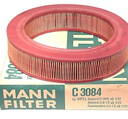 Luftfilter Mann C-3084 1972- Rekord, Admiral, Commodore