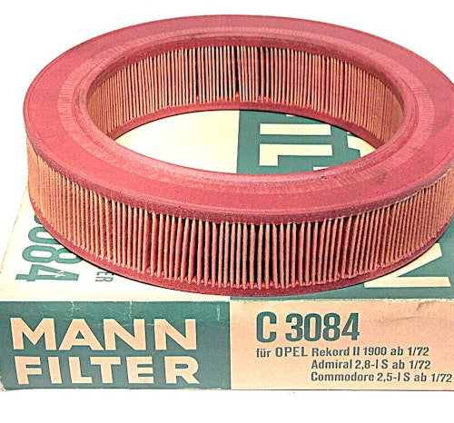Luftfilter Mann C-3084 1972- Rekord, Admiral, Commodore