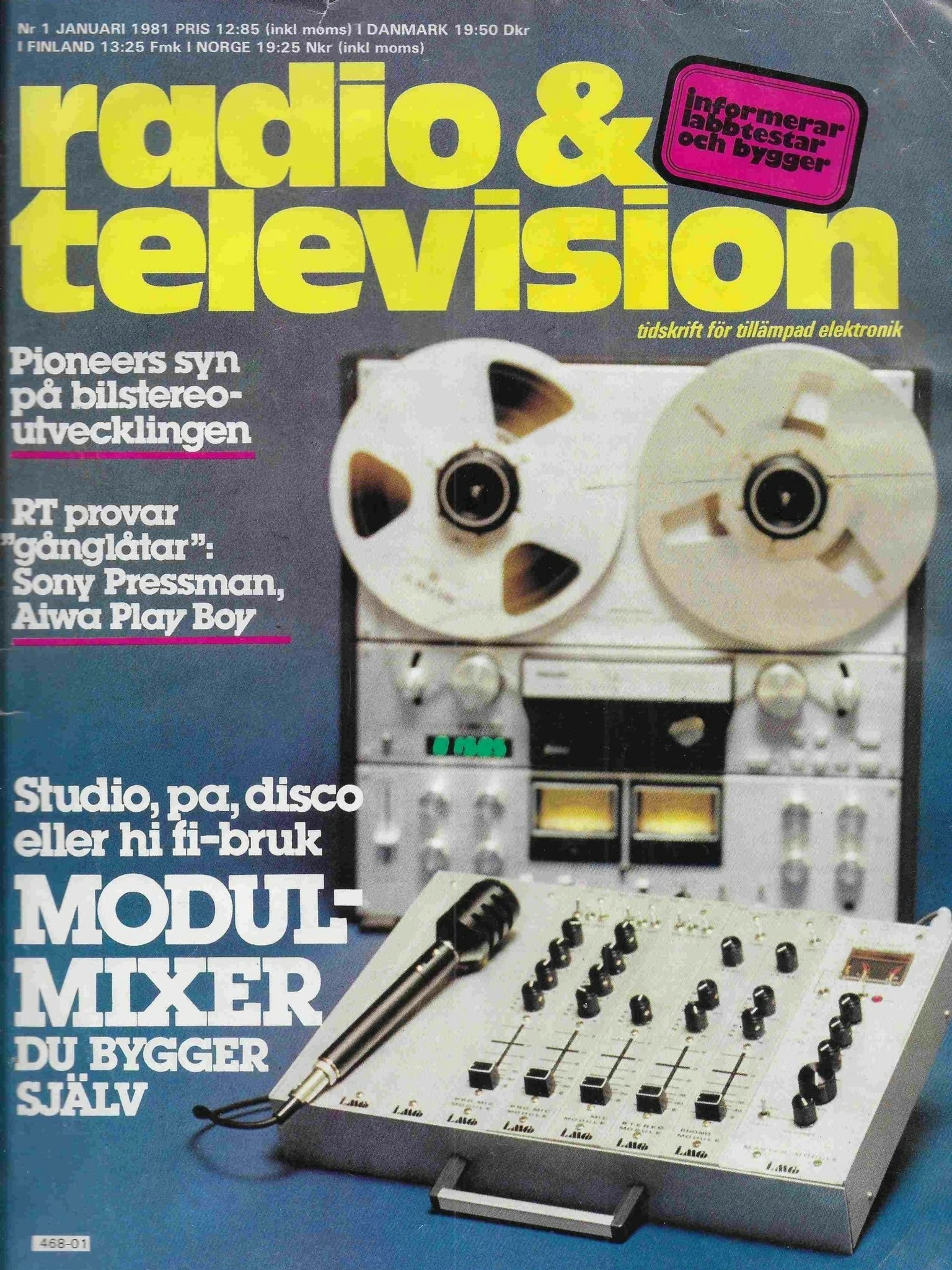 radio & television 1-1981