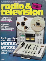 radio & television 1-1981
