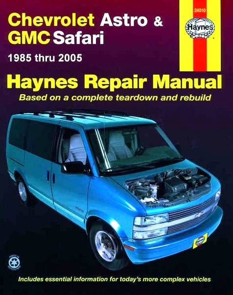 Haynes H24010 1985-05 Chevrolet Astro, GMC Safari