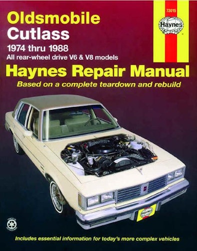 Haynes H73015 1974-88 Oldsmobile Cutlass V6, V8