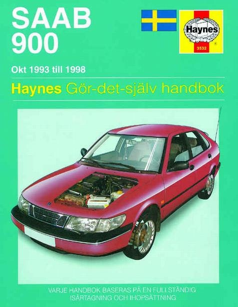 Haynes S3532 1993-98 SAAB 900, Svensk text
