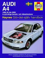 Haynes S3717 1995-00 Audi A4 Bensin & Diesel, Svensk text