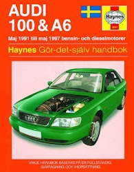 Haynes S3531 1991-97 Audi 100, A6 Bensin & Diesel, Svensk text