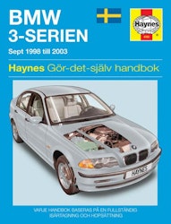 Haynes S4783 1998-03 BMW 3-Serien, Svensk text
