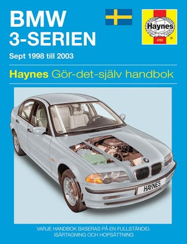 Haynes S4783 1998-03 BMW 3-Serien, Svensk text
