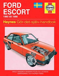 Haynes S3091 1980-90 Ford Escort, Svensk text