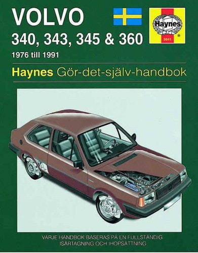 Haynes S3041 1976-91 Volvo 340, 343, 345, 360