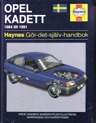Haynes S3069 1984-91 Kadett, Svensk text.