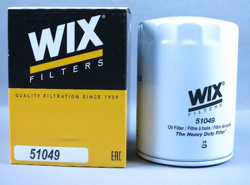 Oljefilter WIX 51049 1959-67 GM-Bilar (132 mm)