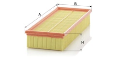 Luftfilter Mann C-34109 1985-87 80 1,8 lit. Quattro