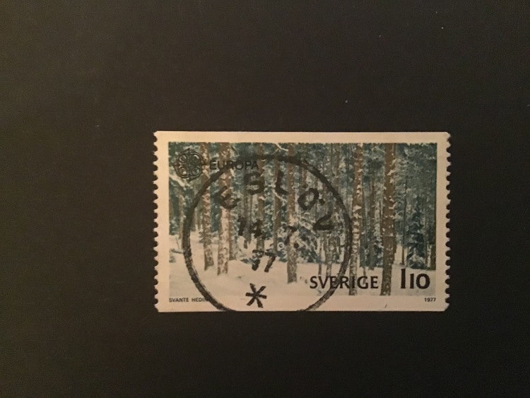 EUROPA VI LANDSKAP facit nr 1006 praktstämplat ESLÖV