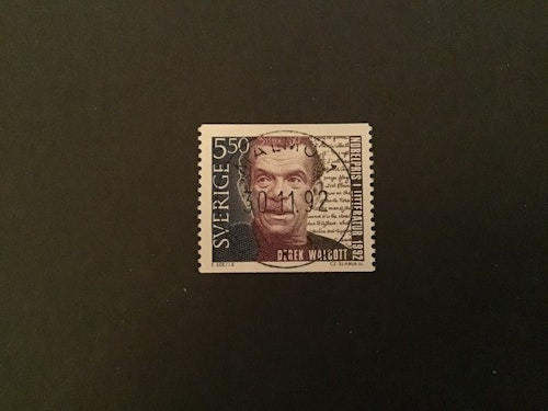 NOBELPRISTAGARE 1992 facit nr 1770 lyxstämplat MALMÖ 1