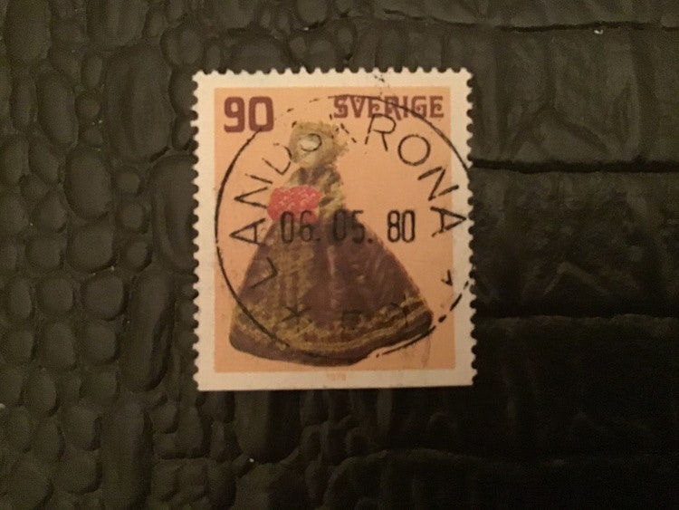 GAMLA LEKSAKER facit nr 1064 lyxstämplat LANDSKRONA