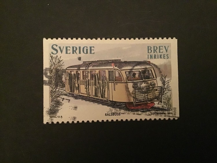 HÄRLIGA TÅG 2006, facit nr 2532 stämplat märke