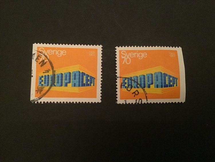 EUROPA CEPT 10 ÅR 1969